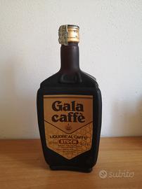 bottiglia vintage gala caffè stock