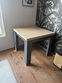 Tavolo allungabile moderno effetto rovere