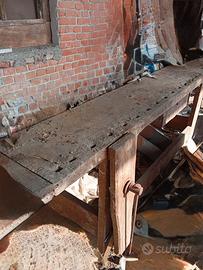 Antico Banco da falegname da restaurare