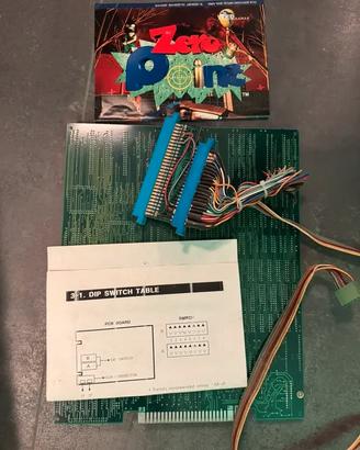 Zero Point originale UNICO – arcade JAMMA + manual