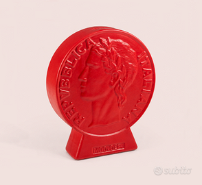 Salvadanaio 100 Lire Minerva in ceramica anni '70