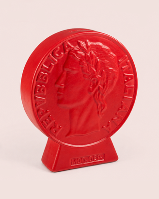 Salvadanaio 100 Lire Minerva in ceramica anni '70