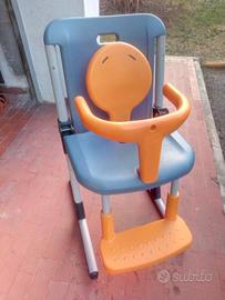 sedia anti-ribaltamento regolabile per bambini