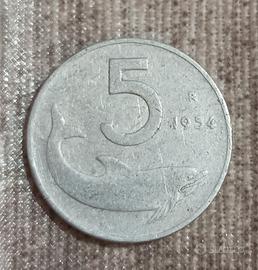 Rara Moneta rara da 5 Lire 