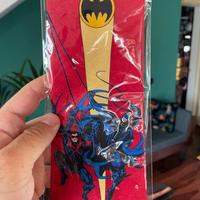 Cravatta Batman DC vintage 100% seta made in italy