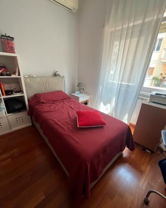 2 letti singoli contenitore con materasso incluso