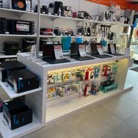 Mobile legno per esposizione prodotti informatica