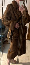 Cappotto visone femmina demibuff- nuovo -