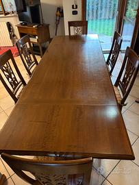 Tavolo “le fablier “ in legno