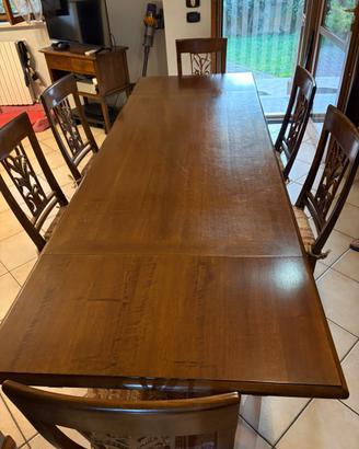 Tavolo “le fablier “ in legno