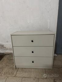 Cassettiera con 3 cassetti