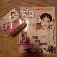 album violetta e 3 pacchi di figurine