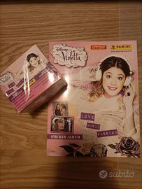album violetta e 3 pacchi di figurine