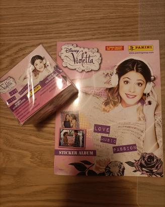 album violetta e 3 pacchi di figurine
