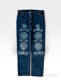 Pantalone Vintage Luisa Spagnoli Con pailettes