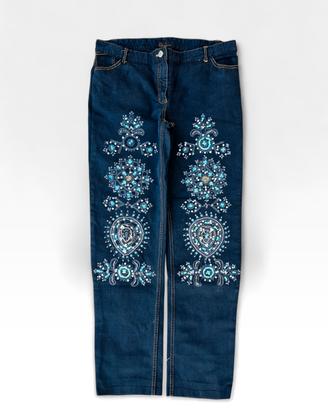 Pantalone Vintage Luisa Spagnoli Con pailettes