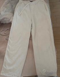 pantaloni, tuta bianchi