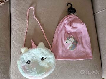 Borsetta e cappellino Unicorno Piazza Italia