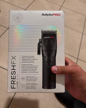 BaBylissPRO FreshFX Clipper Black - Come nuova