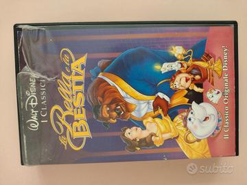 vhs La Bella e la Bestia Disney originale