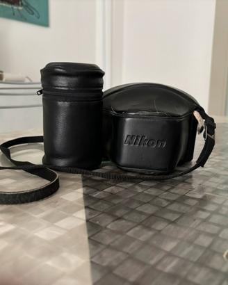 Nikon EM con obbittivo Kiron 70/140 mm