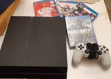 PS4 500GB FAT, CONTROLLER ORIGINALE, 5 GIOCHI FIFA