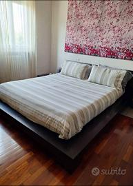 Letto matrimoniale in wenge' Verardo Mobili 