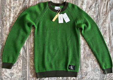Maglione Calvin Klein Galvanic Green, taglia 16A