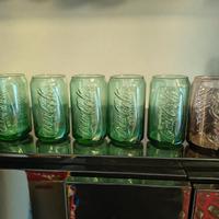 Bicchieri coca cola e Simpson vintage