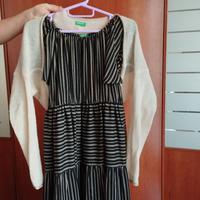 Vestito con golfino ragazza 13-14 anni 168 cm