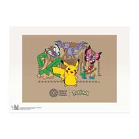 Pokémon × Natural History Museum Stampa