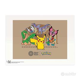 Pokémon × Natural History Museum Stampa