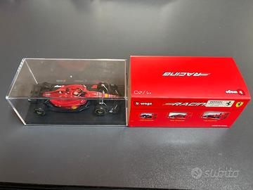 Ferrari F1 75 1:43 Burago C.Leclerc 