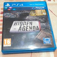 Hidden Agenda - Playstation 4