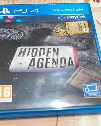 Hidden Agenda - Playstation 4