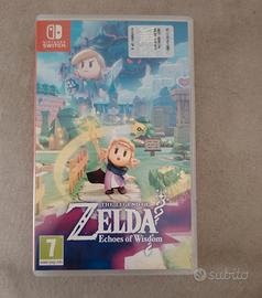 Zelda echoes of Wisdom copertina italiano switch