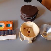 Flash Ferrania con 5 lampade per macchina foto