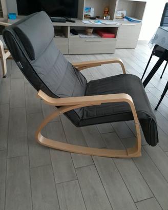Poltrona a dondolo relax ergonomica