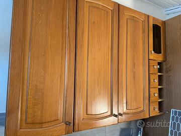 Cucina in vero legno