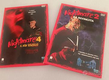 Nightmare 2 e 4 DVD Horror Originali Eagle Picture