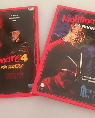 Nightmare 2 e 4 DVD Horror Originali Eagle Picture
