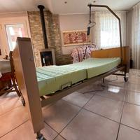 Letto elettrico con materasso antidecubito