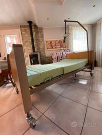Letto elettrico con materasso antidecubito