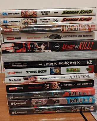 Lotto 11 manga Variant, (leggi descrizione)