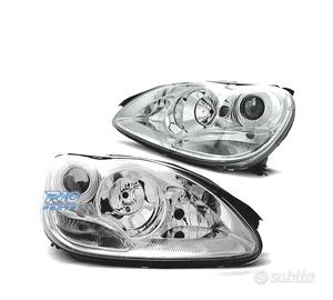 FARI MERCEDES CLASSE S W220 02-05 LENTE CROMATA