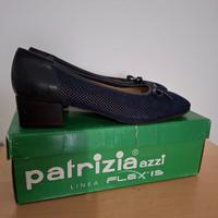 Scarpe ballerine con tacco