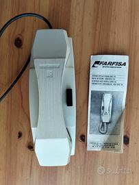 Citofono Farfisa vintage anni ’70 con istruzioni