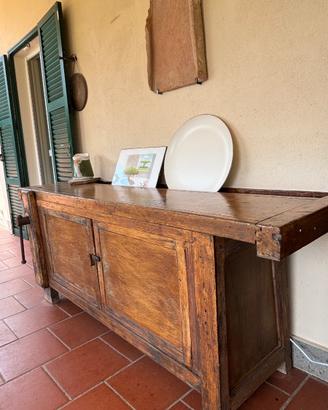 Tavolo da falegname epoca