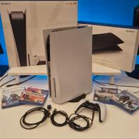 PS5 Playstation 5 Disco 825GB + accessori/giochi