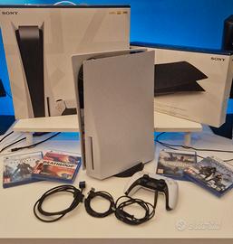 PS5 Playstation 5 Disco 825GB + accessori/giochi